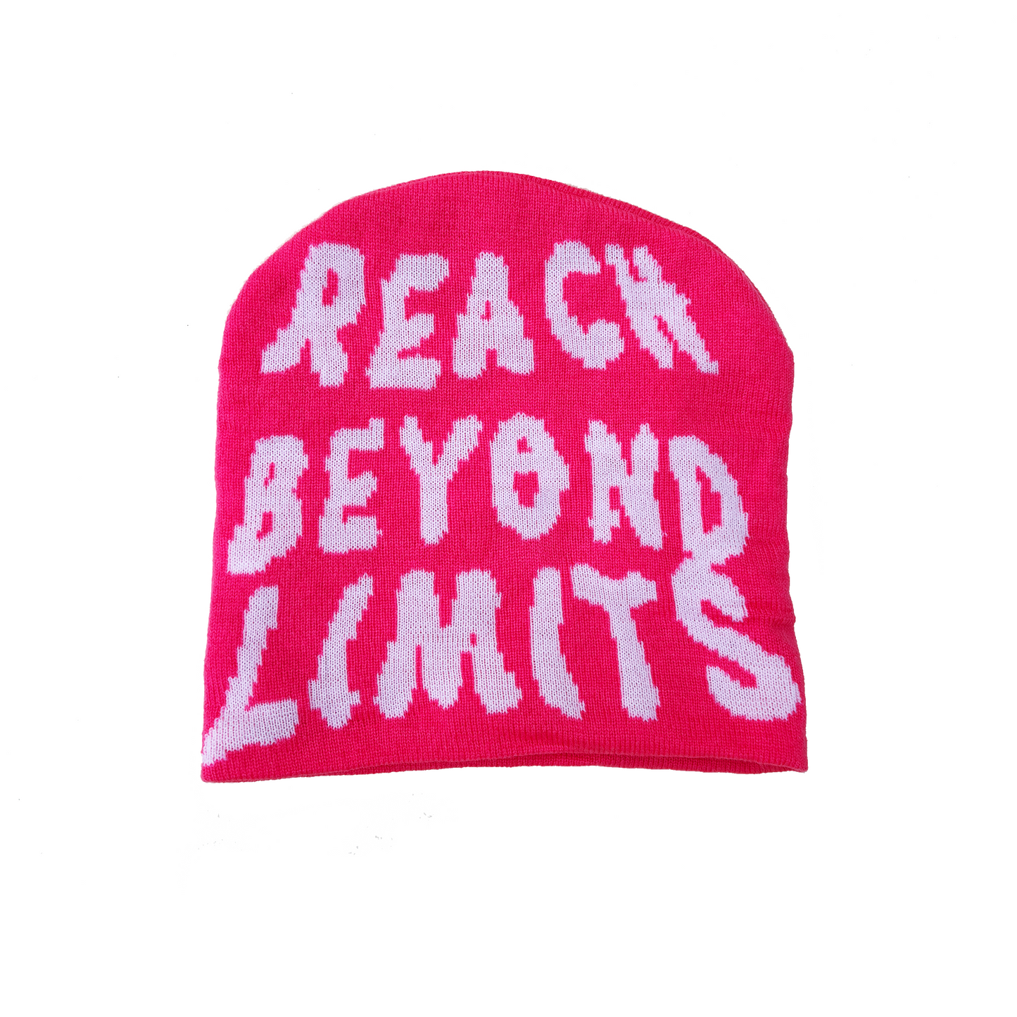 Reach Beyond Limits Beanie - Pink