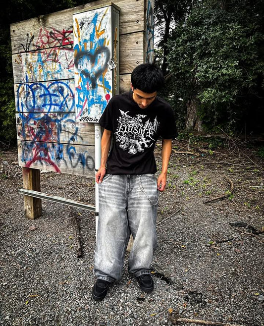 "Phantom" Black Tee